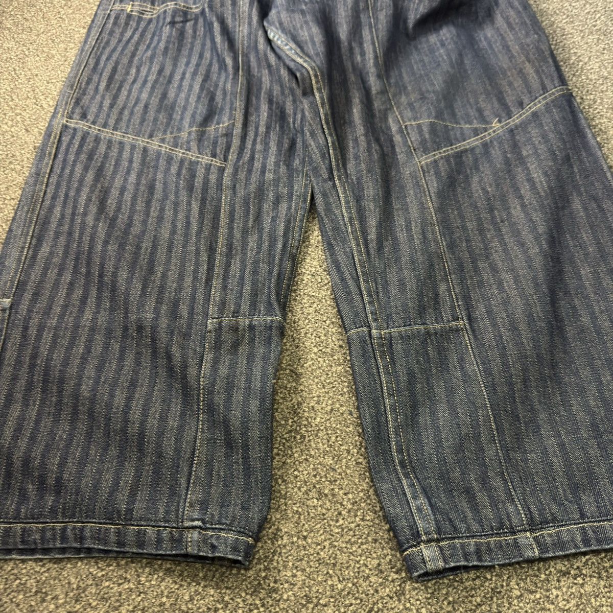 Ruff Ryders Vintage y2k Baggy Flared Tweed Ruff Ryders Dirty Denim Rap Size US 38 / EU 54 - 7 Thumbnail
