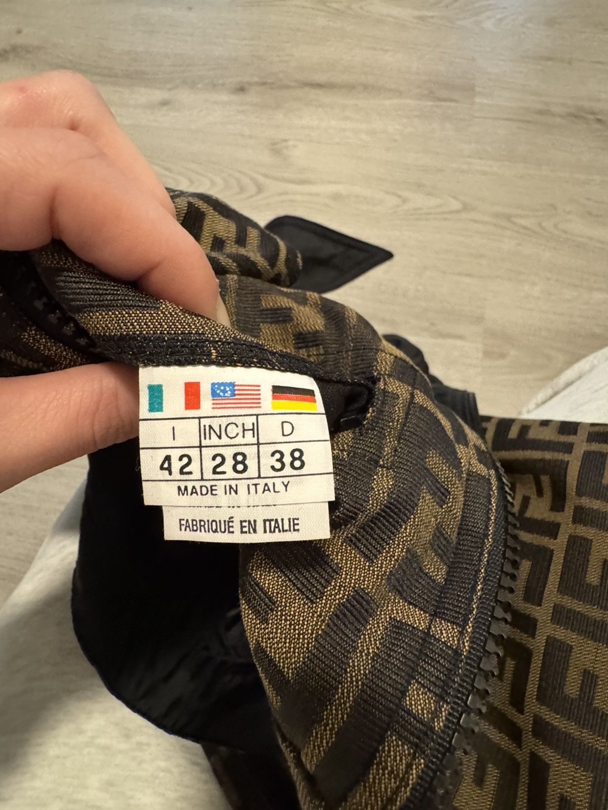 Fendi Vintage zucca suit Size 36S - 10 Thumbnail
