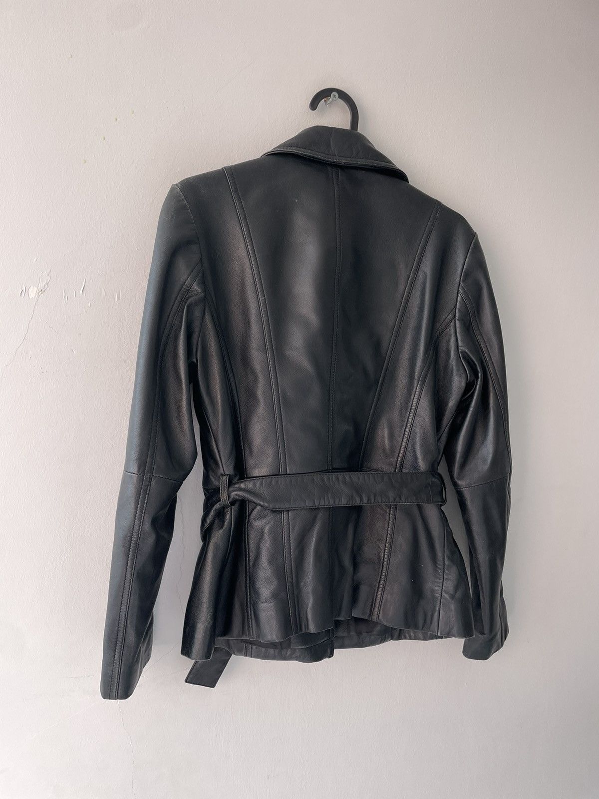 Vintage y2k leather jacket Size S / US 4 / IT 40 - 14 Thumbnail