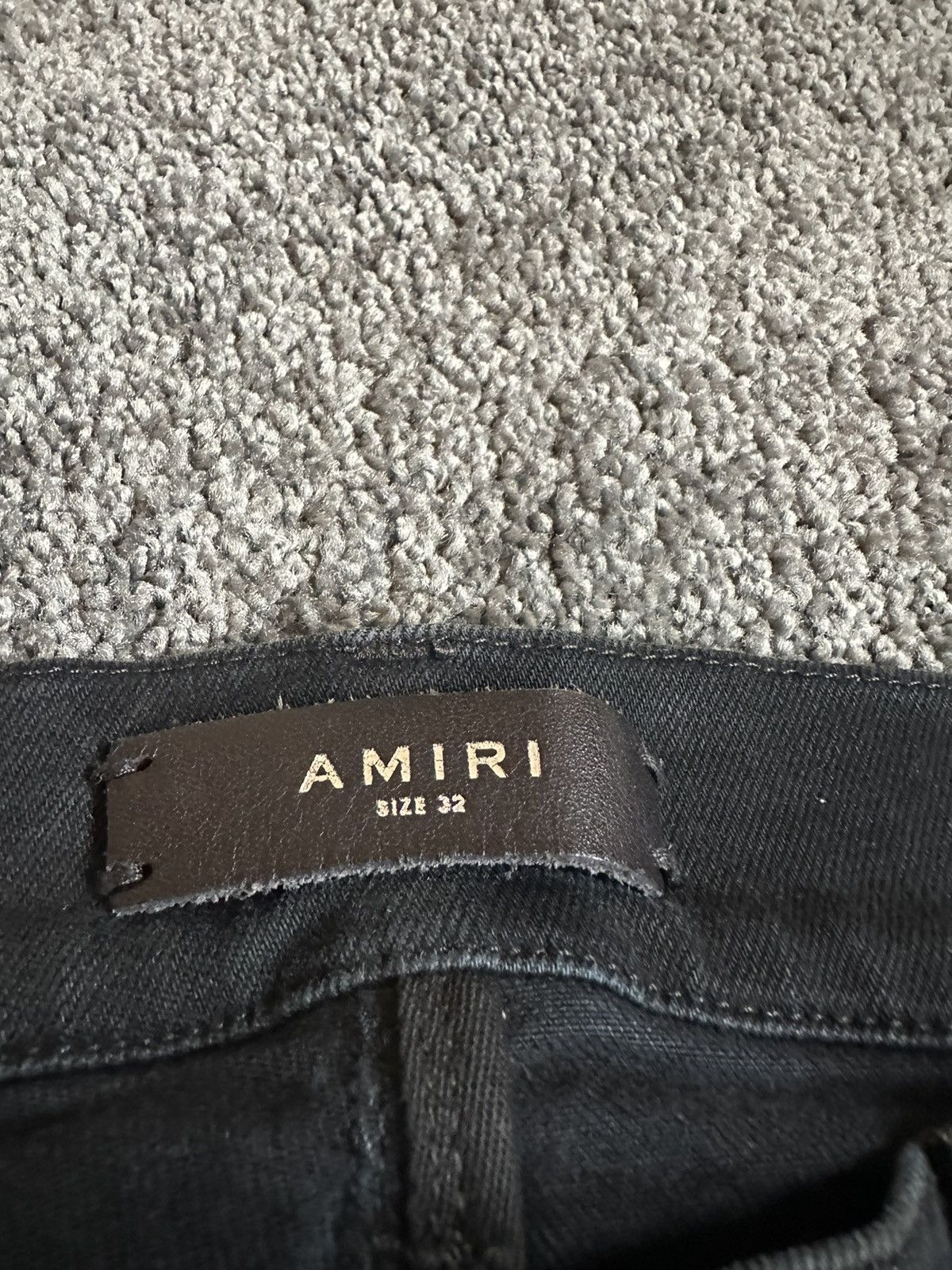 Amiri Amiri Black MX1 Jeans W32 Size US 32 / EU 48 - 5 Thumbnail