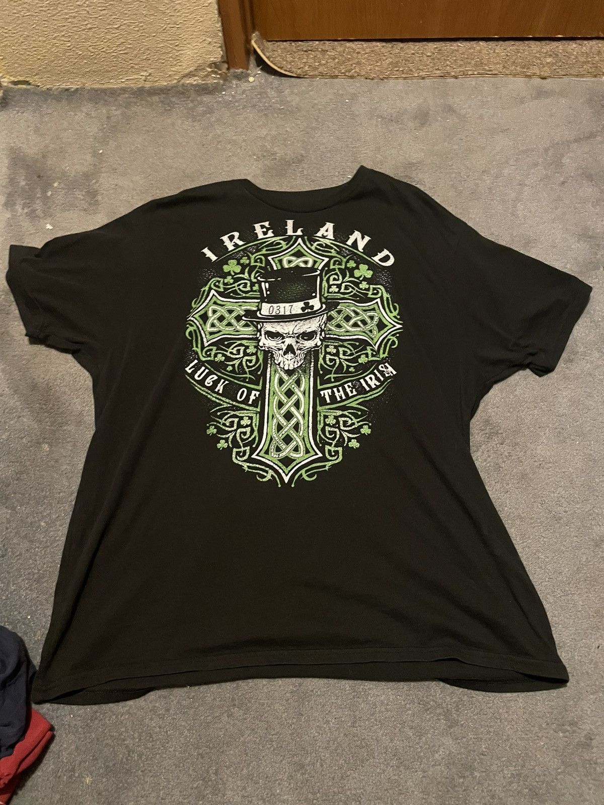 Vintage Ireland vintage Skulltee Size US XXL / EU 58 / 5 - 1 Thumbnail