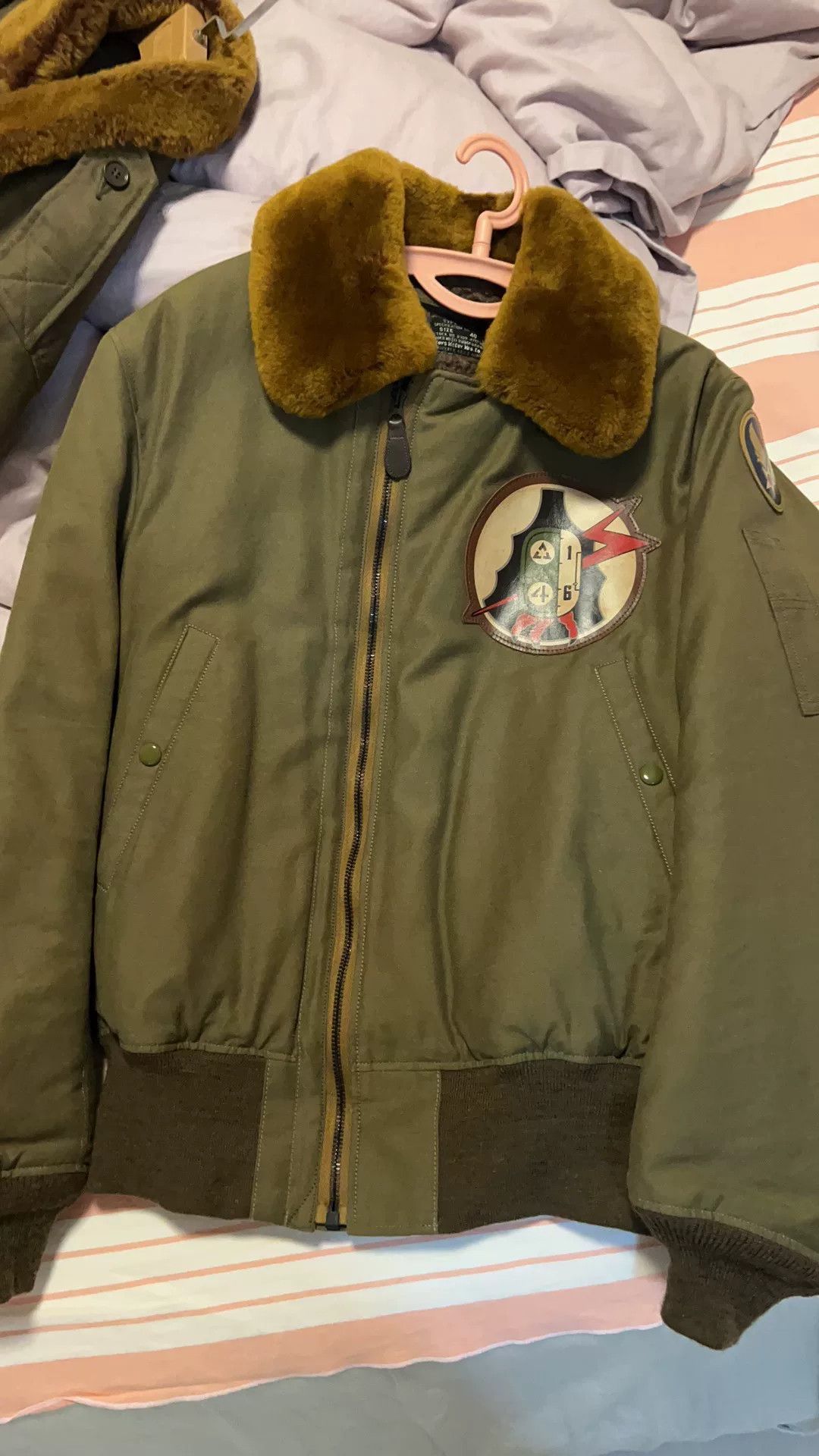 TOYS McCOY Toys McCoy B15 Flight Jacket Size US S / EU 44-46 / 1 - 1 Thumbnail