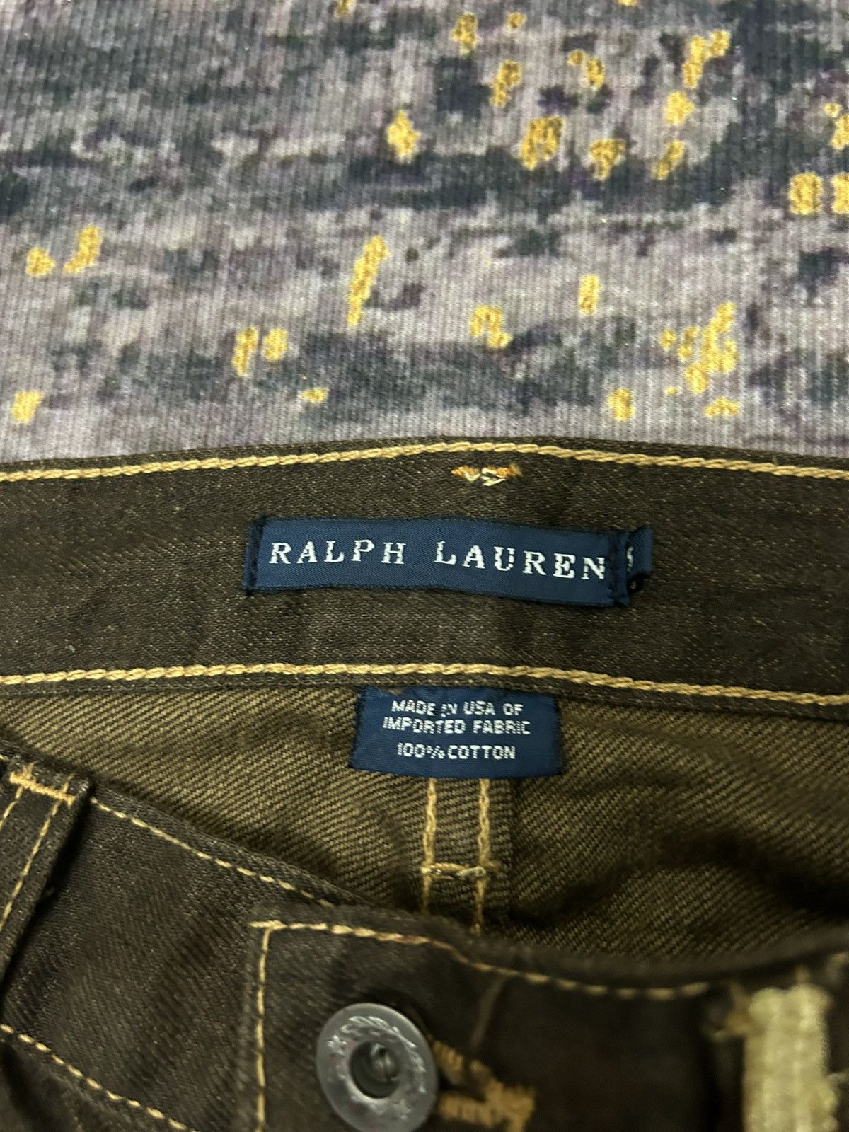 Ralph Lauren Ralph Lauren Lace Ripped Bead Jeans Size US 28 / EU 44 - 18 Thumbnail