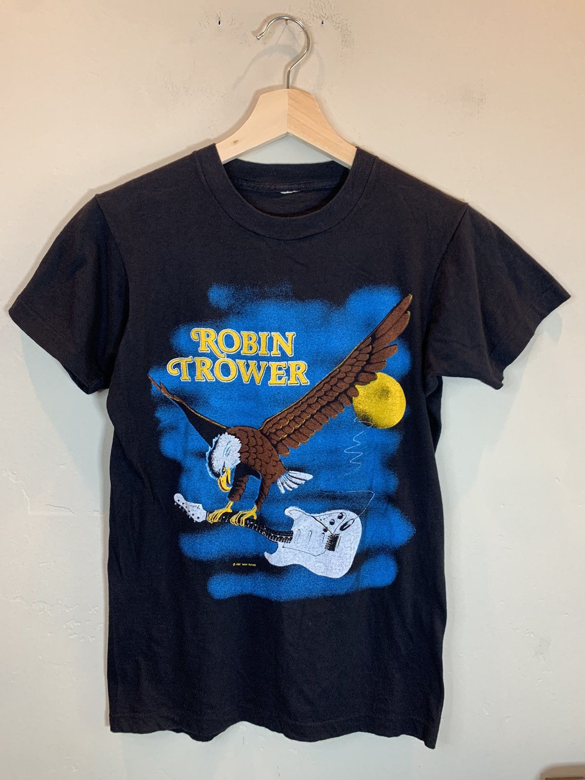 *RARE* Vintage 1985 Robin Trower Beyond The Mist Tour Shirt