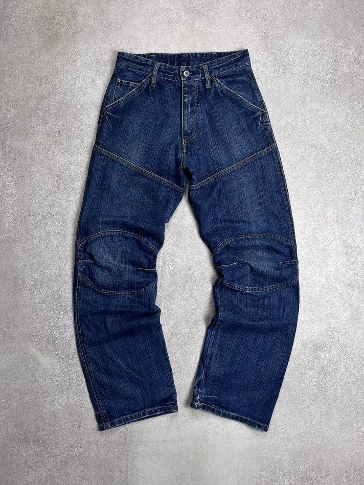 G-Star Vintage G-star RAW Denim Cargo Baggy Pants Y2K 29x32 Size US 29 - 1 Thumbnail