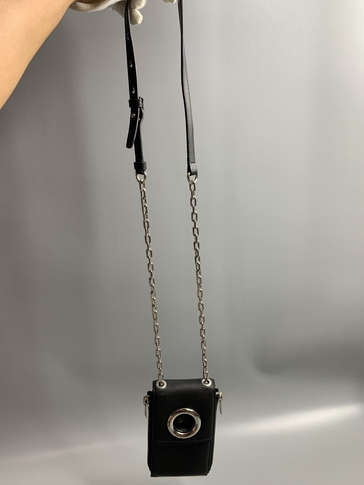 Alexander Wang Alexander Wang Riot Leather Wallet Chain Bag Size ONE SIZE - 11 Thumbnail