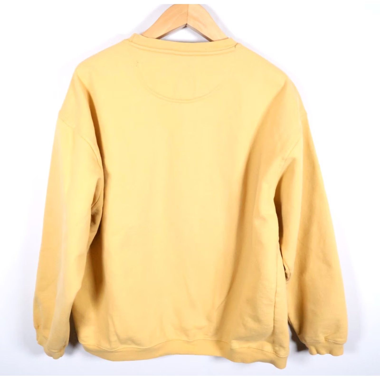 Vintage VINTAGE Camp David Sweatshirt Shirt XL Men Yellow Embroidered Fox Run Golf Course 90s Preppy Retro Sports Size US XL / EU 56 / 4 - 2 Thumbnail