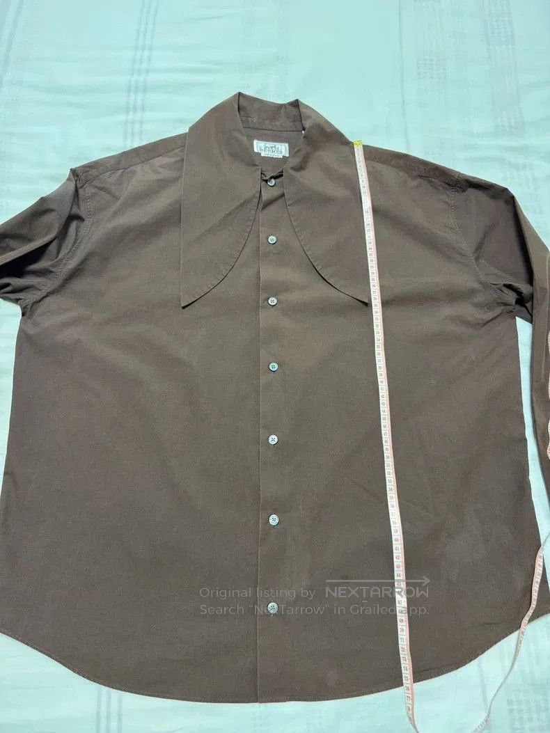Hermes Hermes Big Collar Shirt Jacket. Size US L / EU 52-54 / 3 - 5 Thumbnail