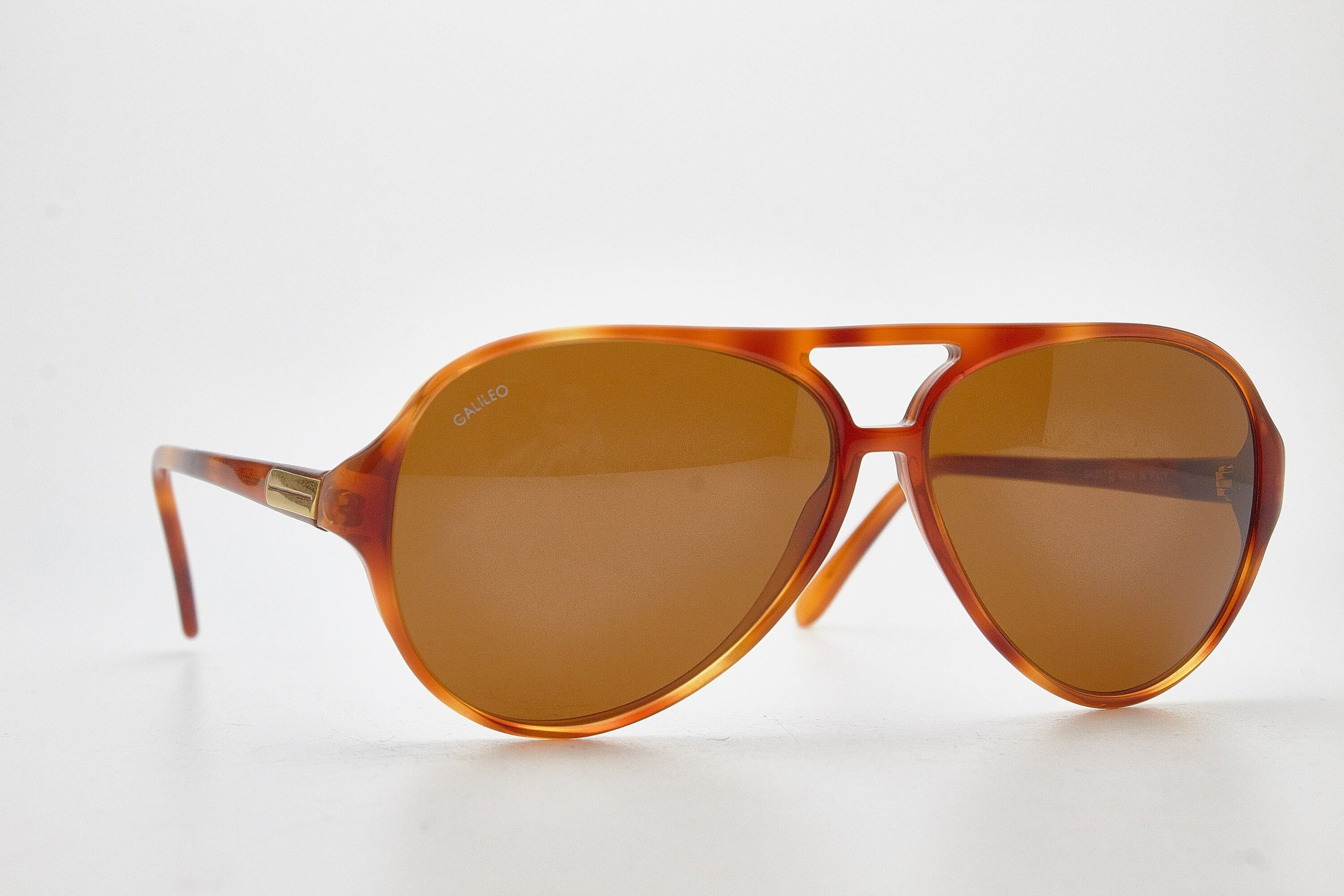 Other GALILEO vintage 80s oversized tortoise shell aviator specs Size ONE SIZE - 5 Thumbnail
