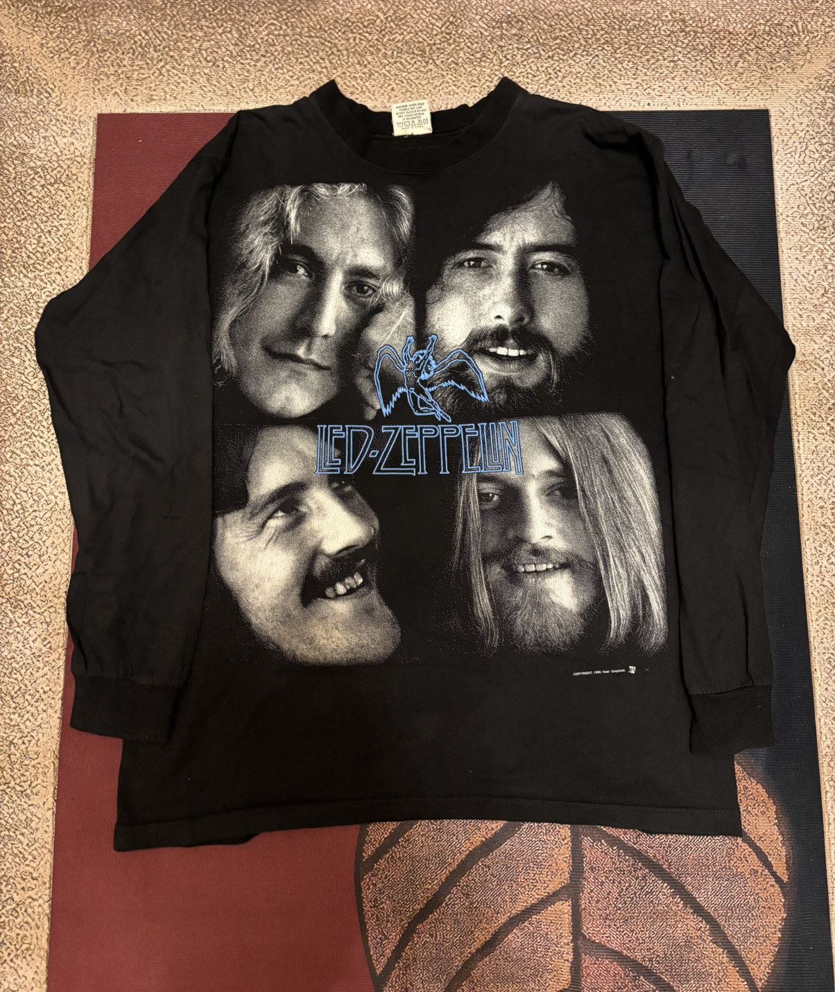 Led Zeppelin Led Zeppelin Long Sleeve Vintage Size US XL / EU 56 / 4 - 1 Thumbnail