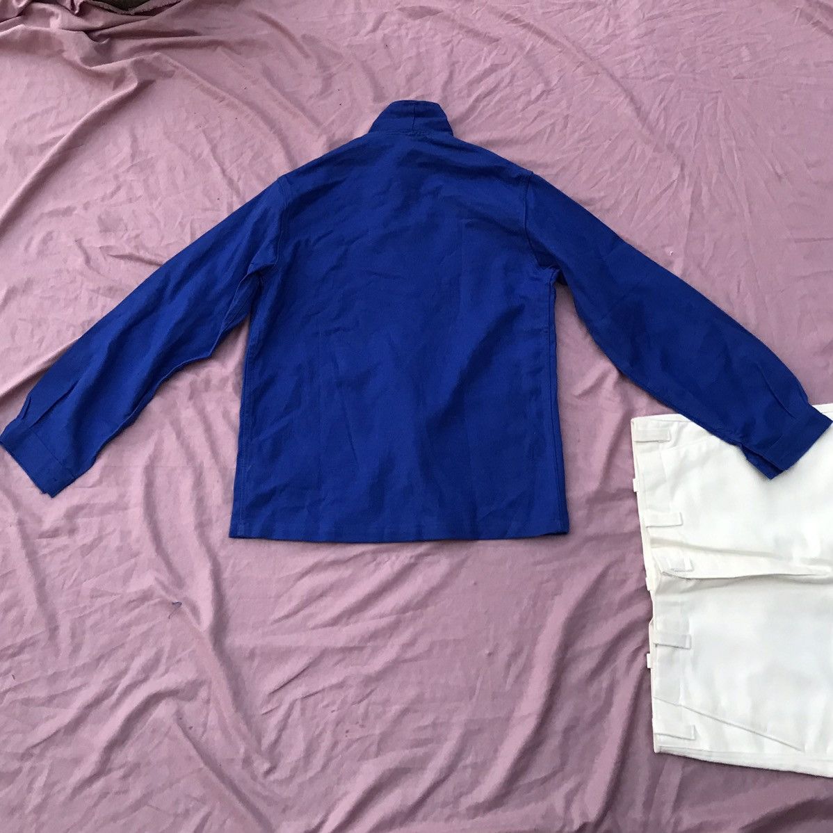 Other MADE IN FRANCE VINTAGE GENUINE FRENCH CHORE JACKET MID/HEAVY Size US M / EU 48-50 / 2 - 8 Thumbnail