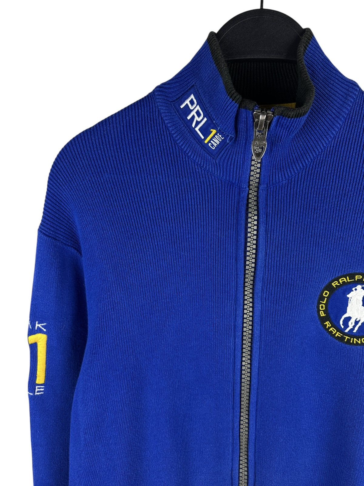 Polo Ralph Lauren Vintage Polo Ralph Lauren Rafting K1 Canoe Kayak Knit Jacket Size US S / EU 44-46 / 1 - 2 Thumbnail