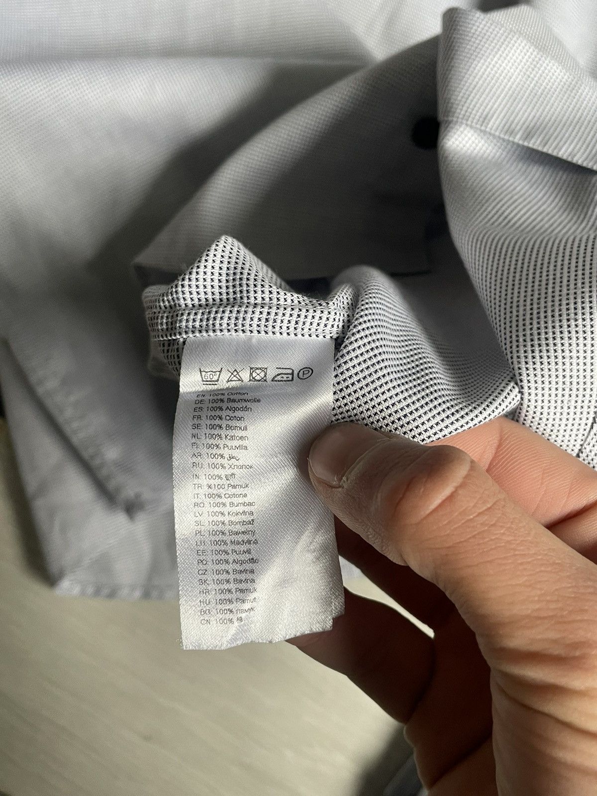 Eton Eton Slim Button Up Shirt Size US M / EU 48-50 / 2 - 8 Thumbnail