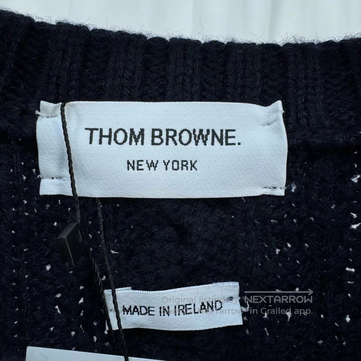 Thom Browne thom browne cable knit wool sweater. Size US S / EU 44-46 / 1 - 5 Thumbnail