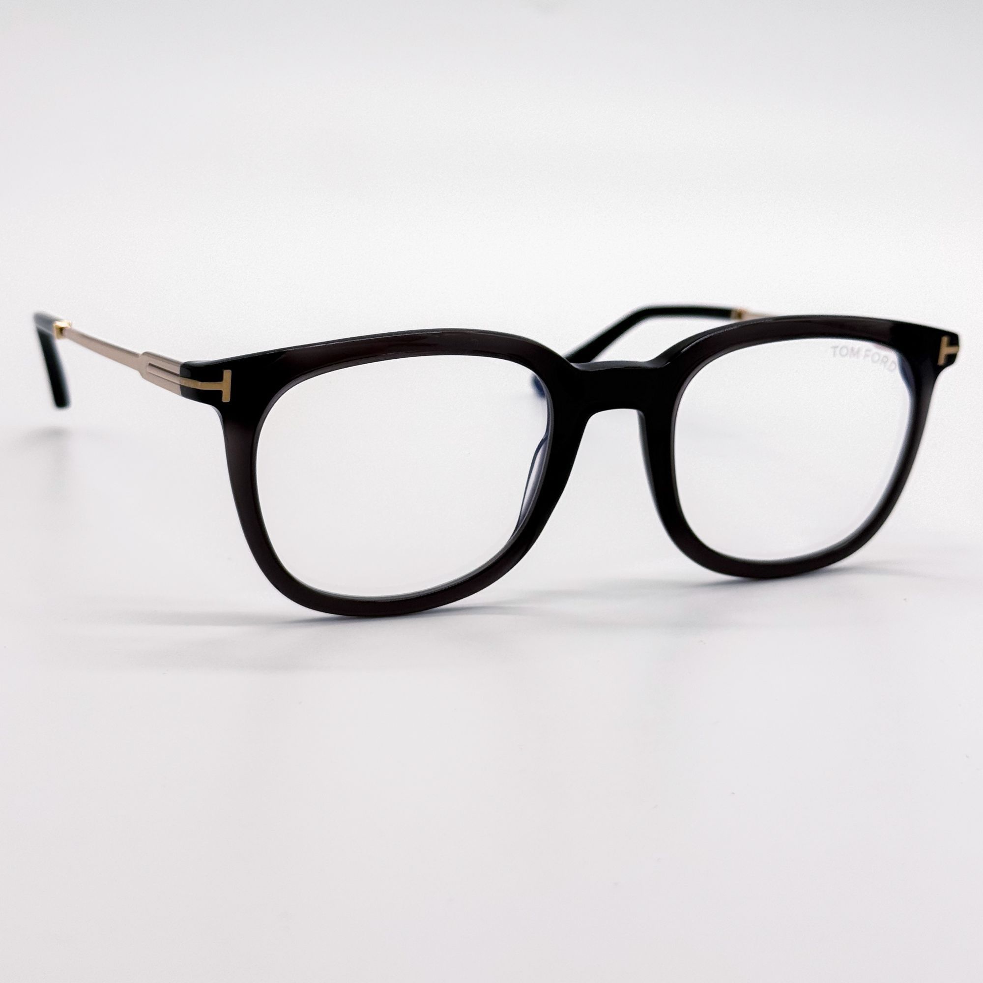 Tom Ford NEW TOM FORD EYEGLASSES TF5904 005 GRAY/GOLD MEN FT5904 005 Size ONE SIZE - 4 Thumbnail