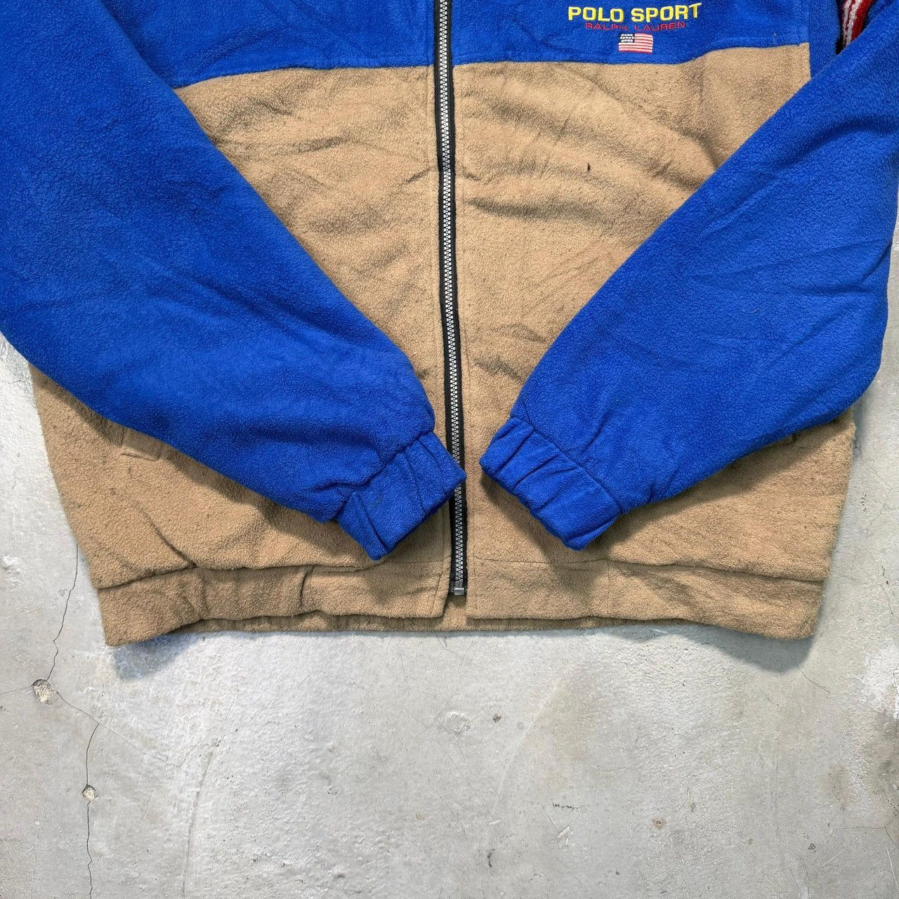 Polo Ralph Lauren Vintage POLO SPORT Ralph Lauren Fleece Jacket Size US L / EU 52-54 / 3 - 4 Thumbnail
