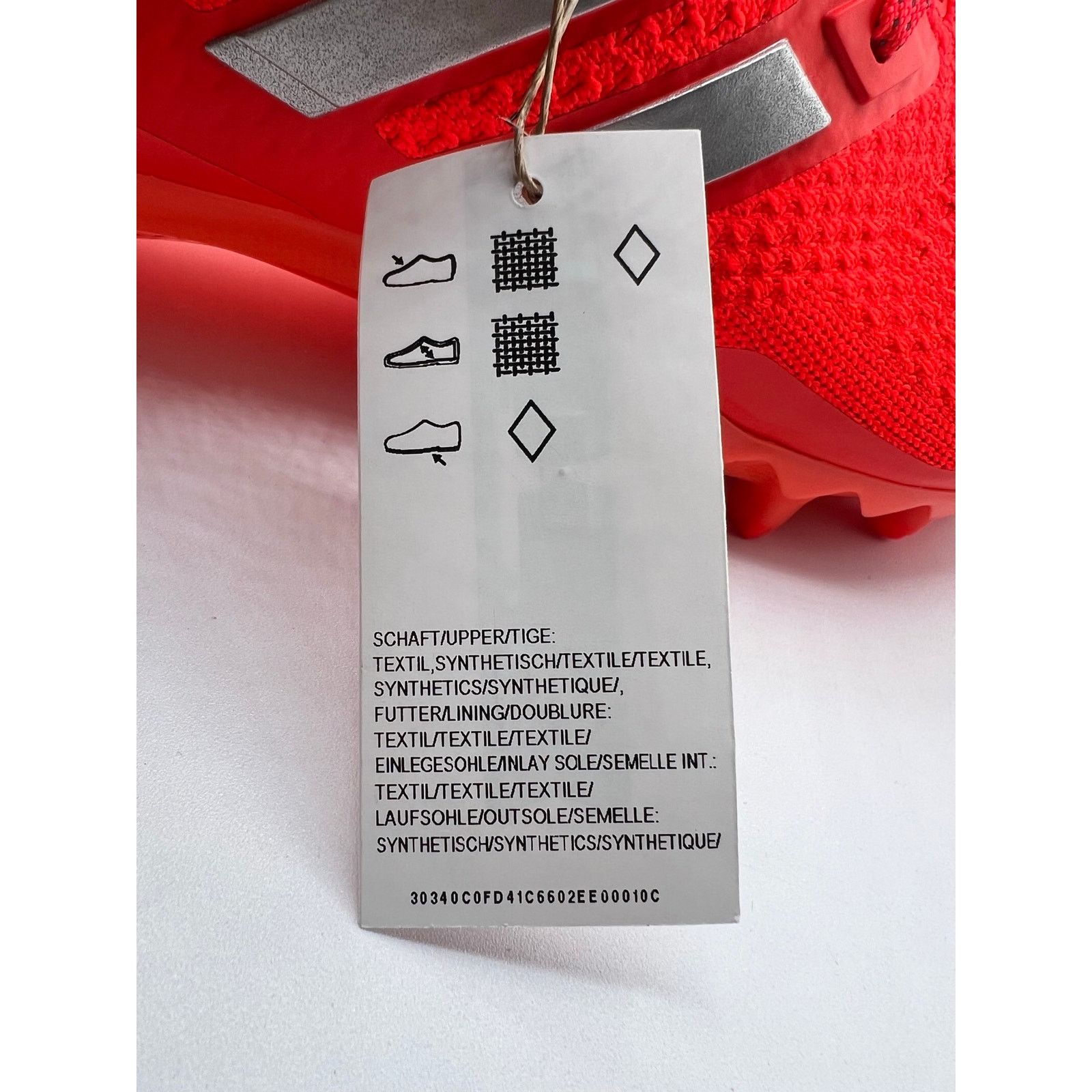 Adidas Adidas UltraBoost Cleat “Solar Red” size 13 men’s Size US 13 / EU 46 - 8 Thumbnail