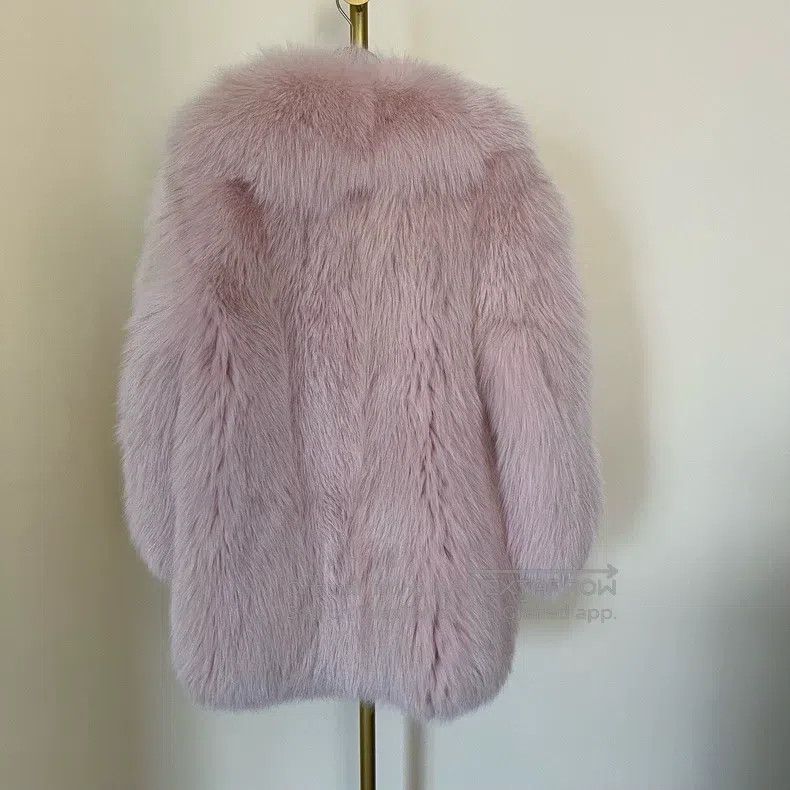 Valentino Valentino Fan long-haired mink coat coat Size S / US 4 / IT 40 - 3 Thumbnail