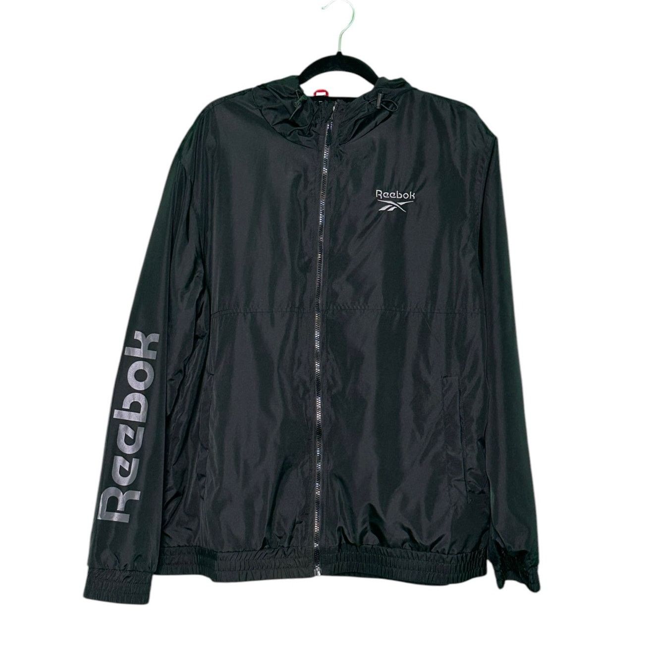 Reebok Reebok windbreaker full zipper hoodie jacket Size XXL Size US XXL / EU 58 / 5 - 1 Thumbnail