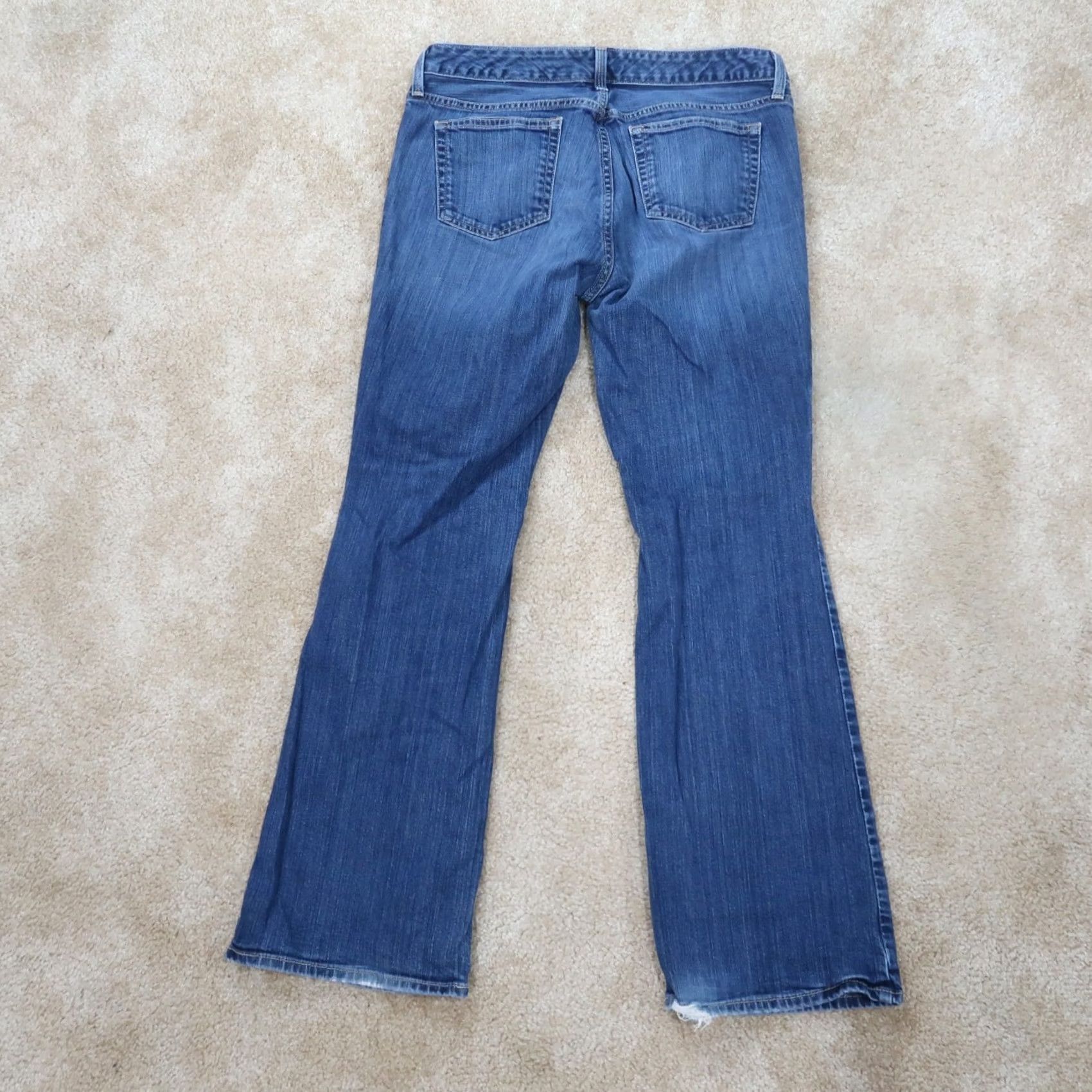 Eddie Bauer Eddie Bauer Jeans Bootcut Women’s 10 Blue Denim 30in Inseam Belt Loops 5-Pocket Slimming Regular Rise Mid Vintage No Size 32" / US 10 / IT 46 - 6 Thumbnail