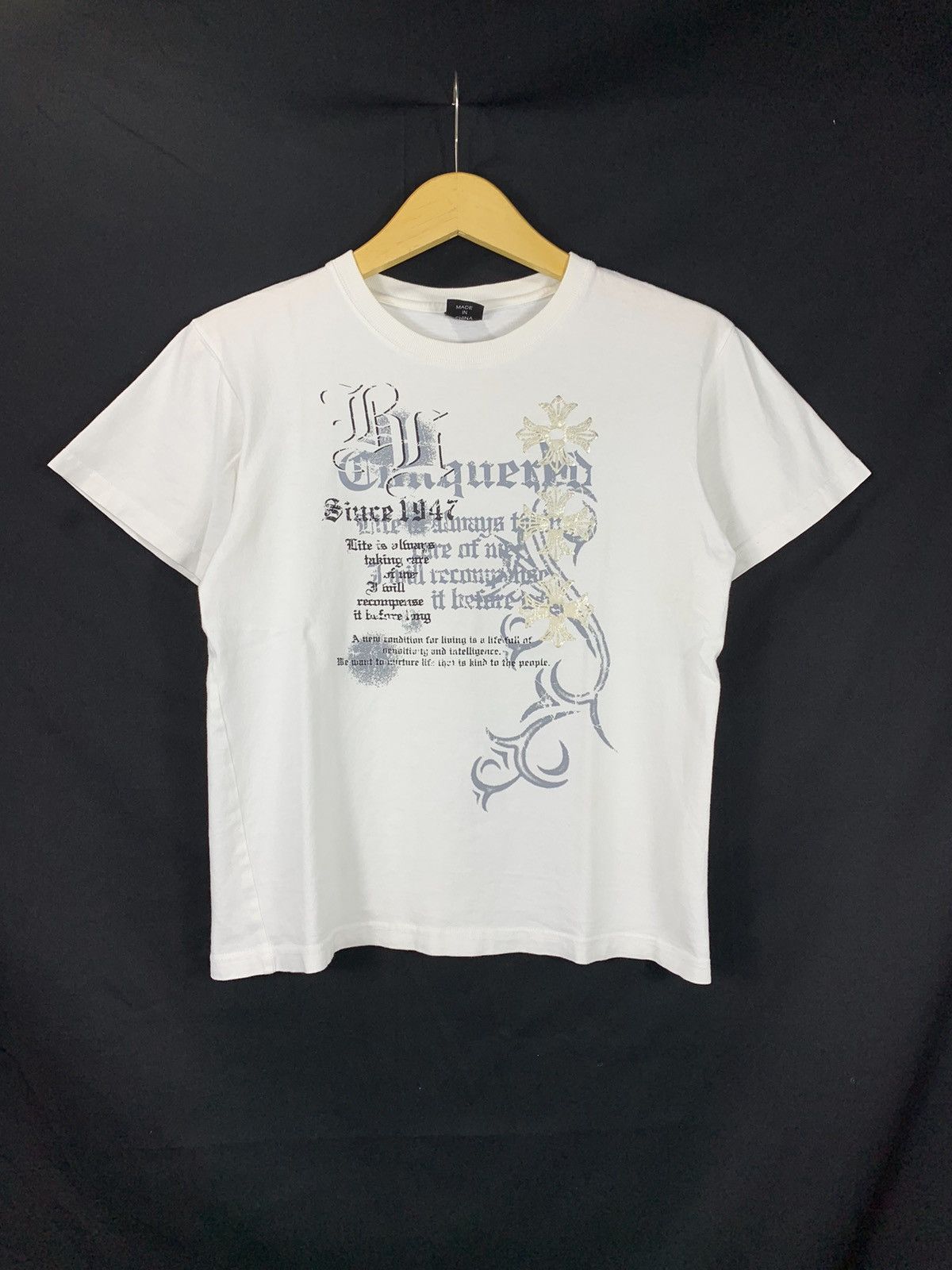 Hysteric Glamour × If Six Was Nine × Japanese Brand Japanese Cross Poem Tribal Y2k Size US S / EU 44-46 / 1 - 1 Thumbnail