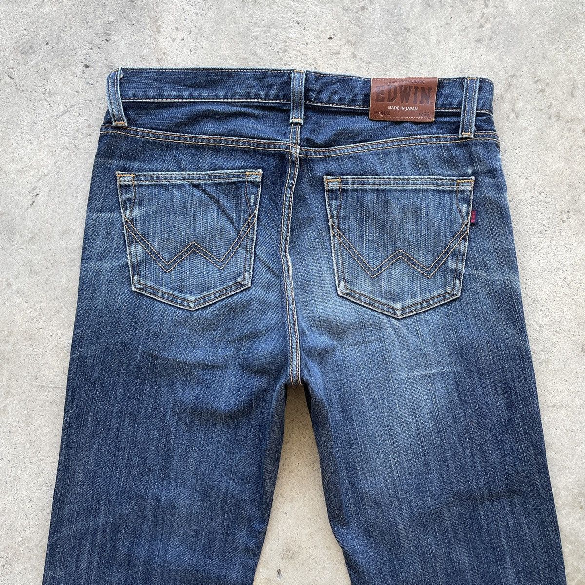 Edwin × Jean Vintage Edwin Made In Japan Distressed Faded Jeans Pants W33 Size US 33 - 11 Thumbnail