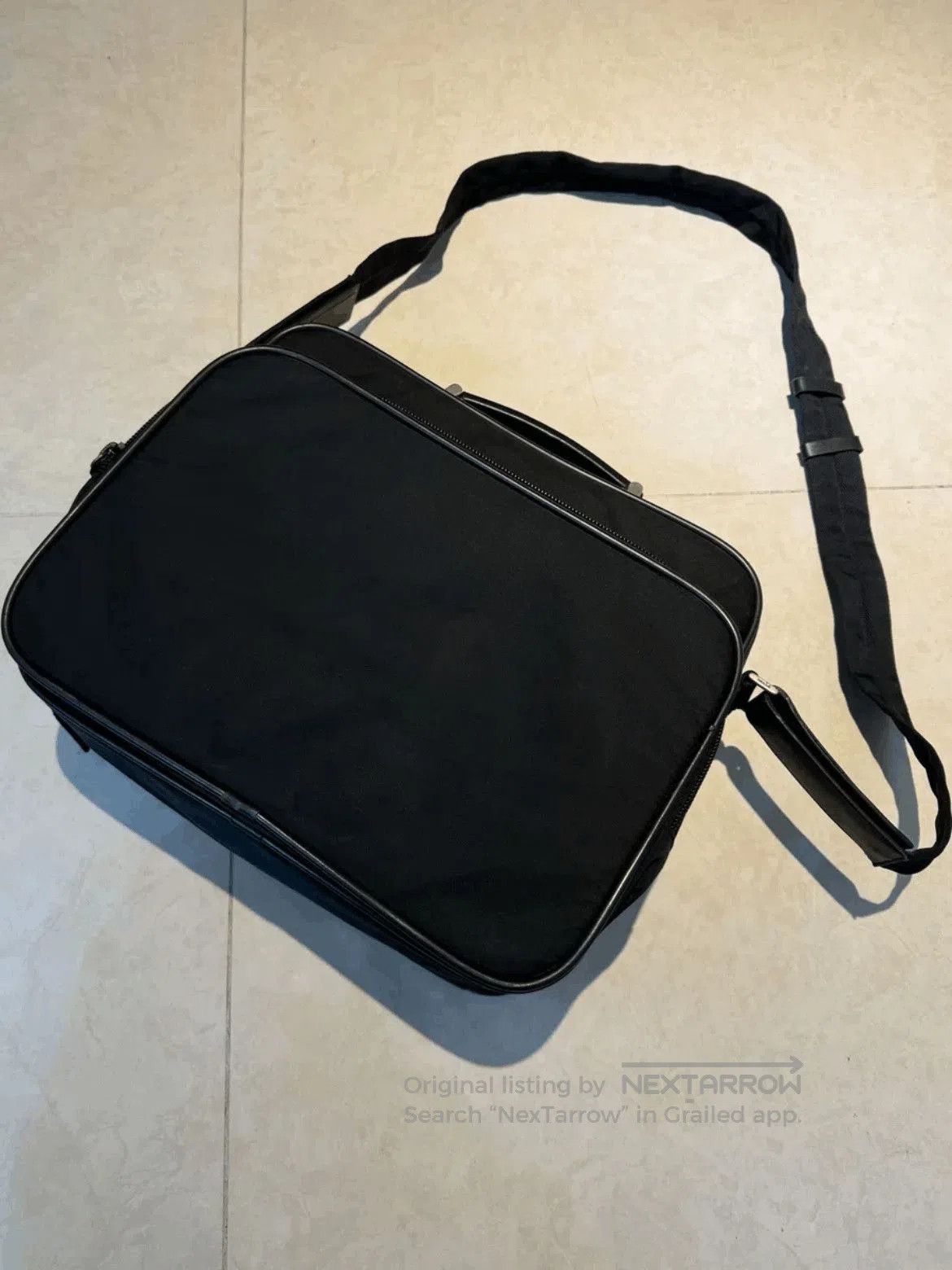 Prada Prada Sport Metal Label Gym Bag. Size ONE SIZE - 3 Thumbnail