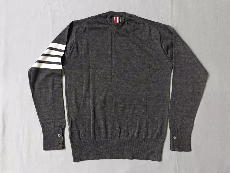 Thom Browne Thom Browne size0 Four bar wool knit sweater Size US XS / EU 42 / 0 - 8 Thumbnail