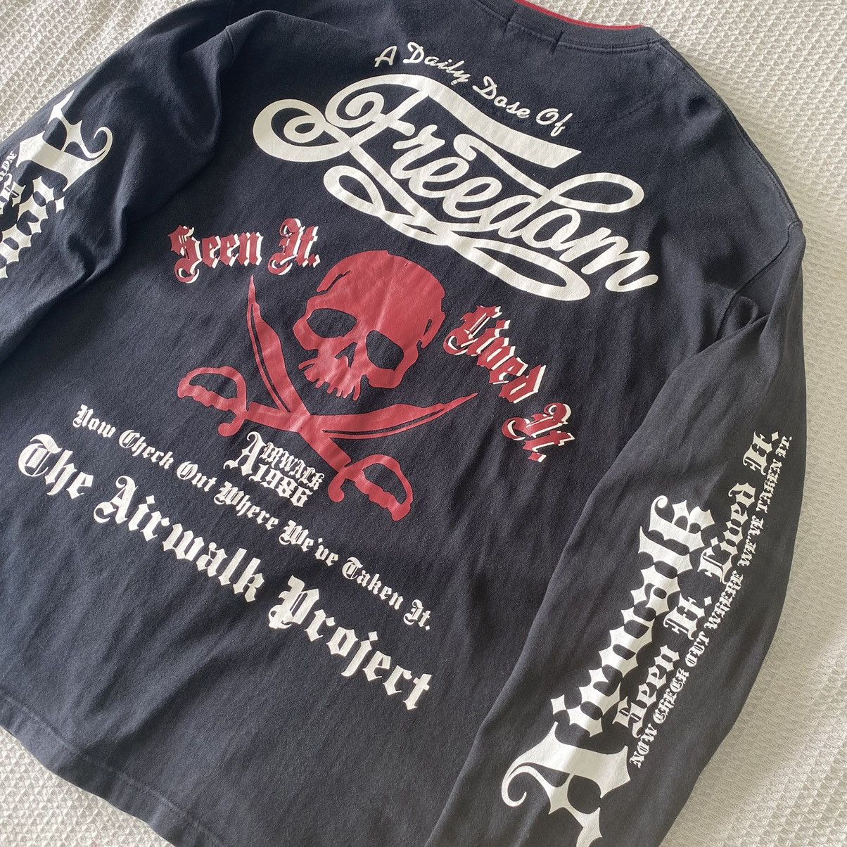 Airwalk Thrashed Faded Vintage Airwalk Embroidered ERD GRUNGE OG Size US XL / EU 56 / 4 - 3 Thumbnail
