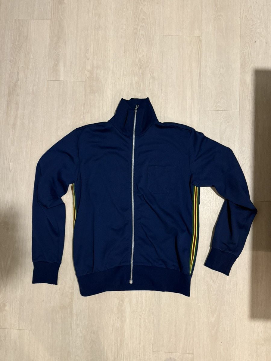 Dries Van Noten Dries Van Noten Track Zip Navy Size US M / EU 48-50 / 2 - 1 Thumbnail