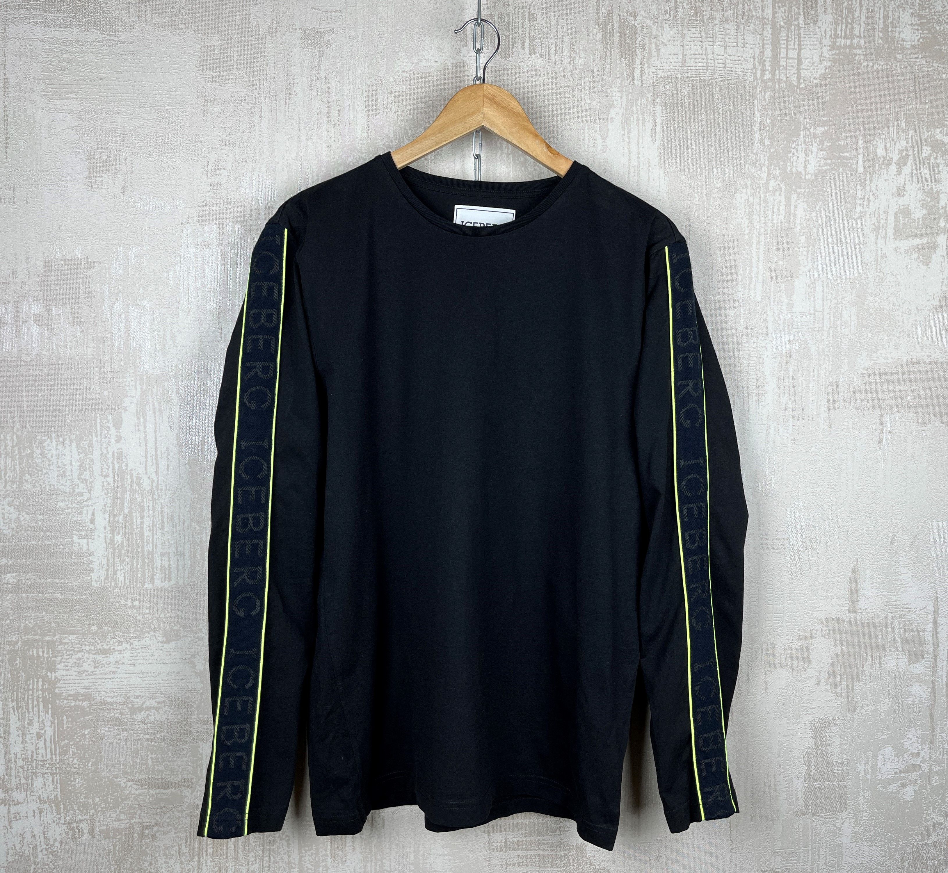 Iceberg Iceberg Logo Sleeves Long Sleeve T-Shirt Size US XL / EU 56 / 4 - 3 Thumbnail