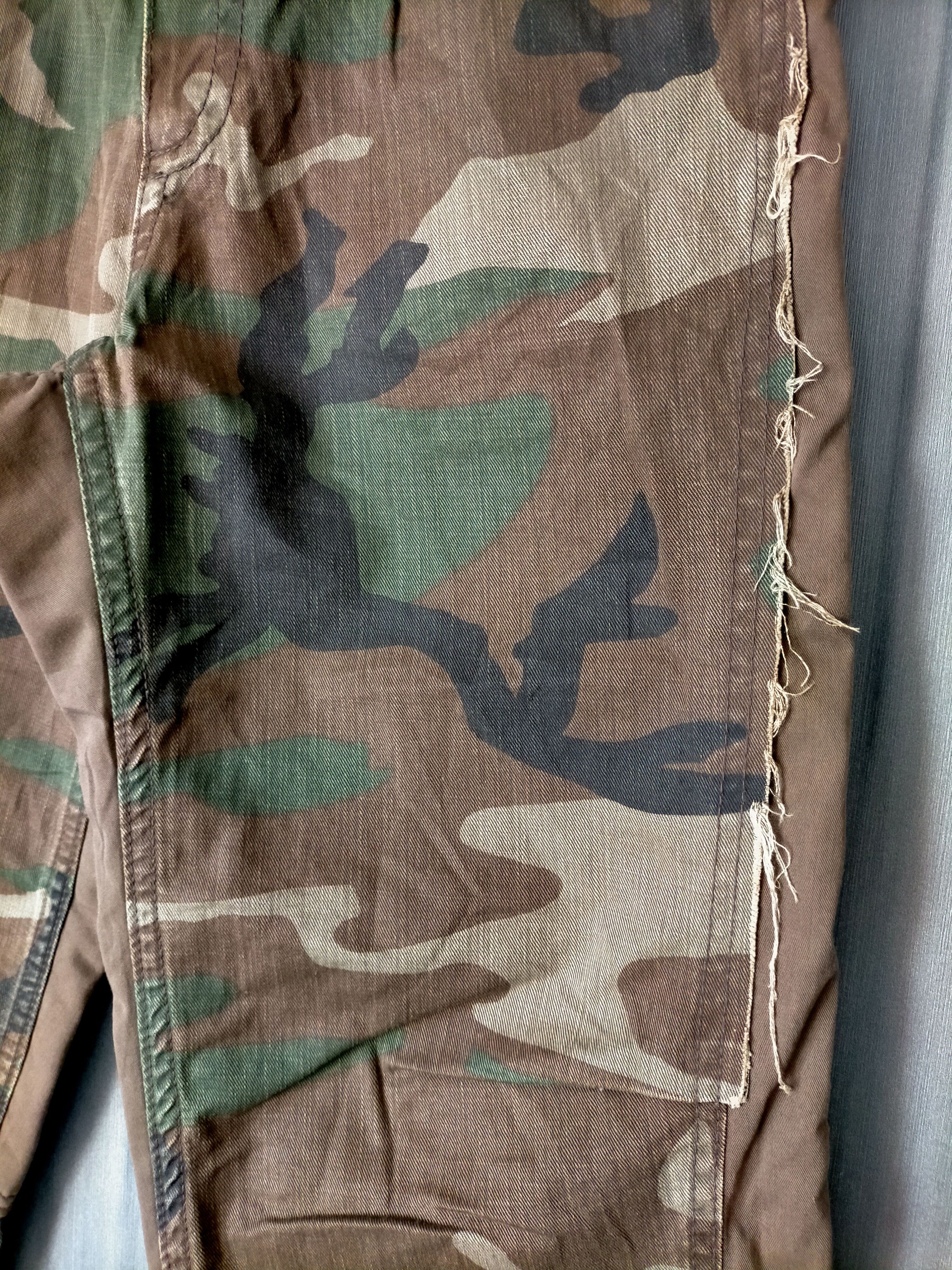 Final Home ⚡Rare Final Home Camo Patchwork Trouser Pants Size US 29 - 16 Thumbnail