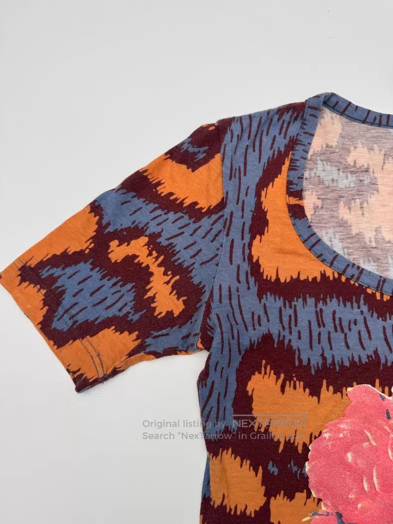 Vivienne Westwood Vivienne Westwood Retro Leopard Print Floral Print T-Shirt Size M / US 6-8 / IT 42-44 - 6 Thumbnail
