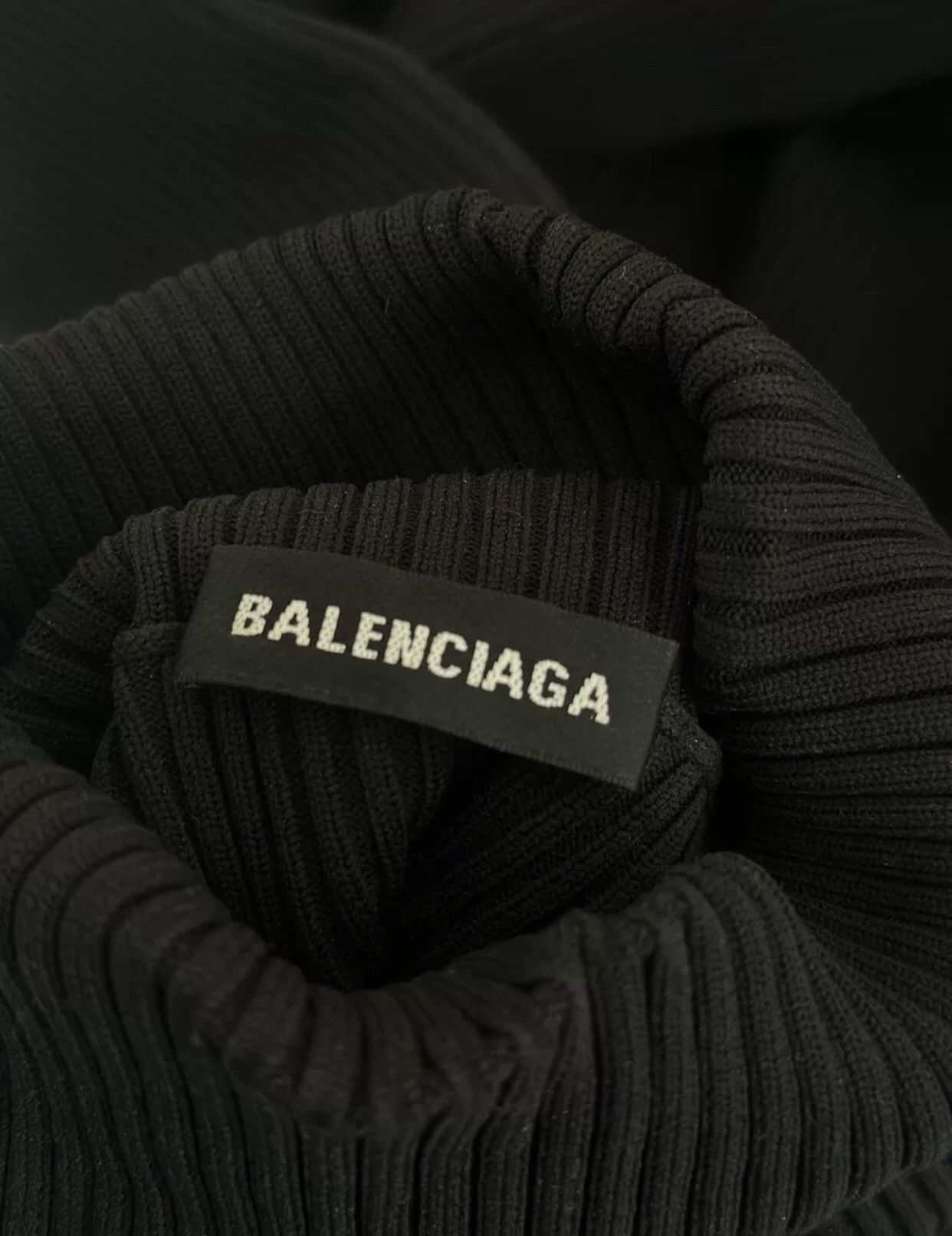Balenciaga Balenciaga show style pure black base shirt2412-Nextarrow Size S / US 4 / IT 40 - 7 Thumbnail