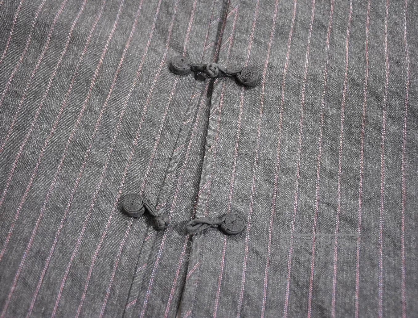 Visvim Visvim Dharma Shirt Santome Stripe Wool Shirt. Size US XL / EU 56 / 4 - 5 Thumbnail