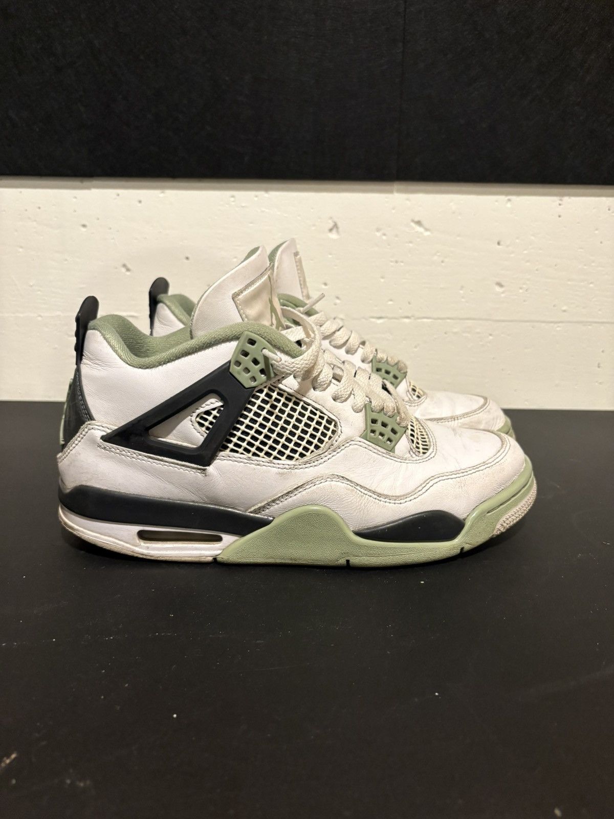 Jordan Brand Air Jordan 4 “Seafoam” size 10.5 women’s 9 mens Size US 10.5 / EU 43-44 - 3 Thumbnail