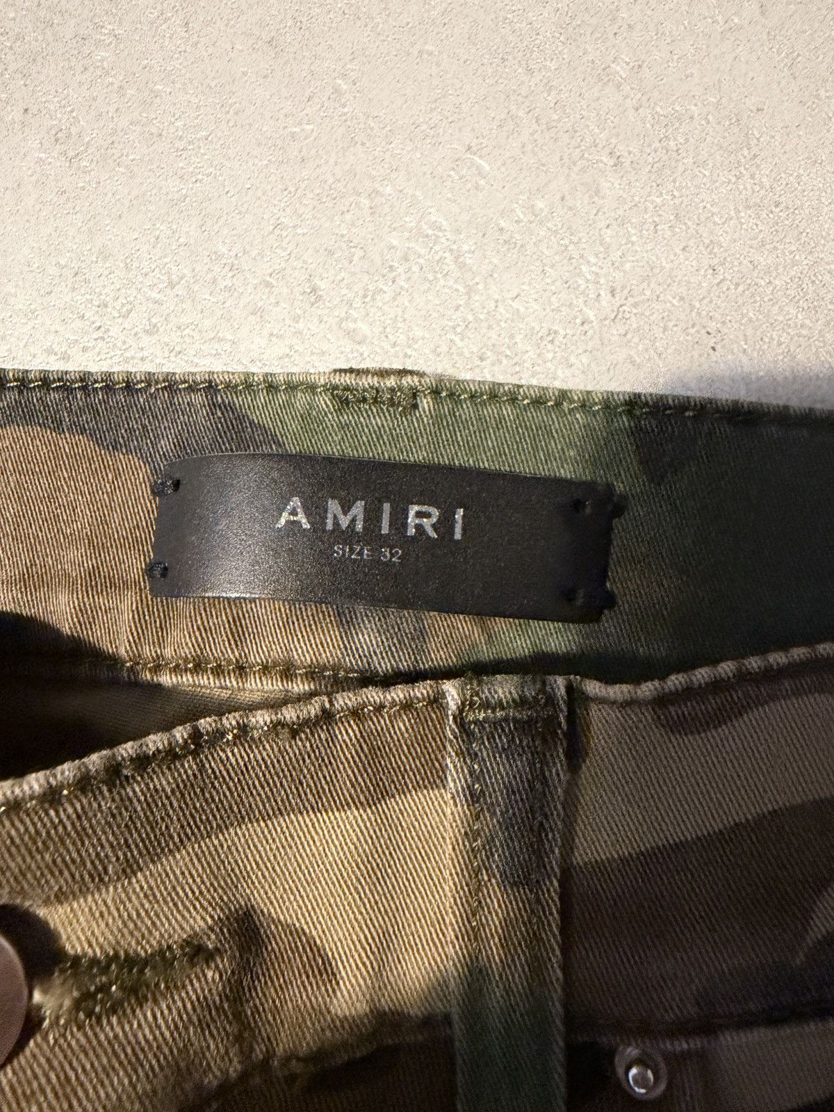 Amiri Amiri Camo Art Patch Jeans Size US 32 / EU 48 - 4 Thumbnail