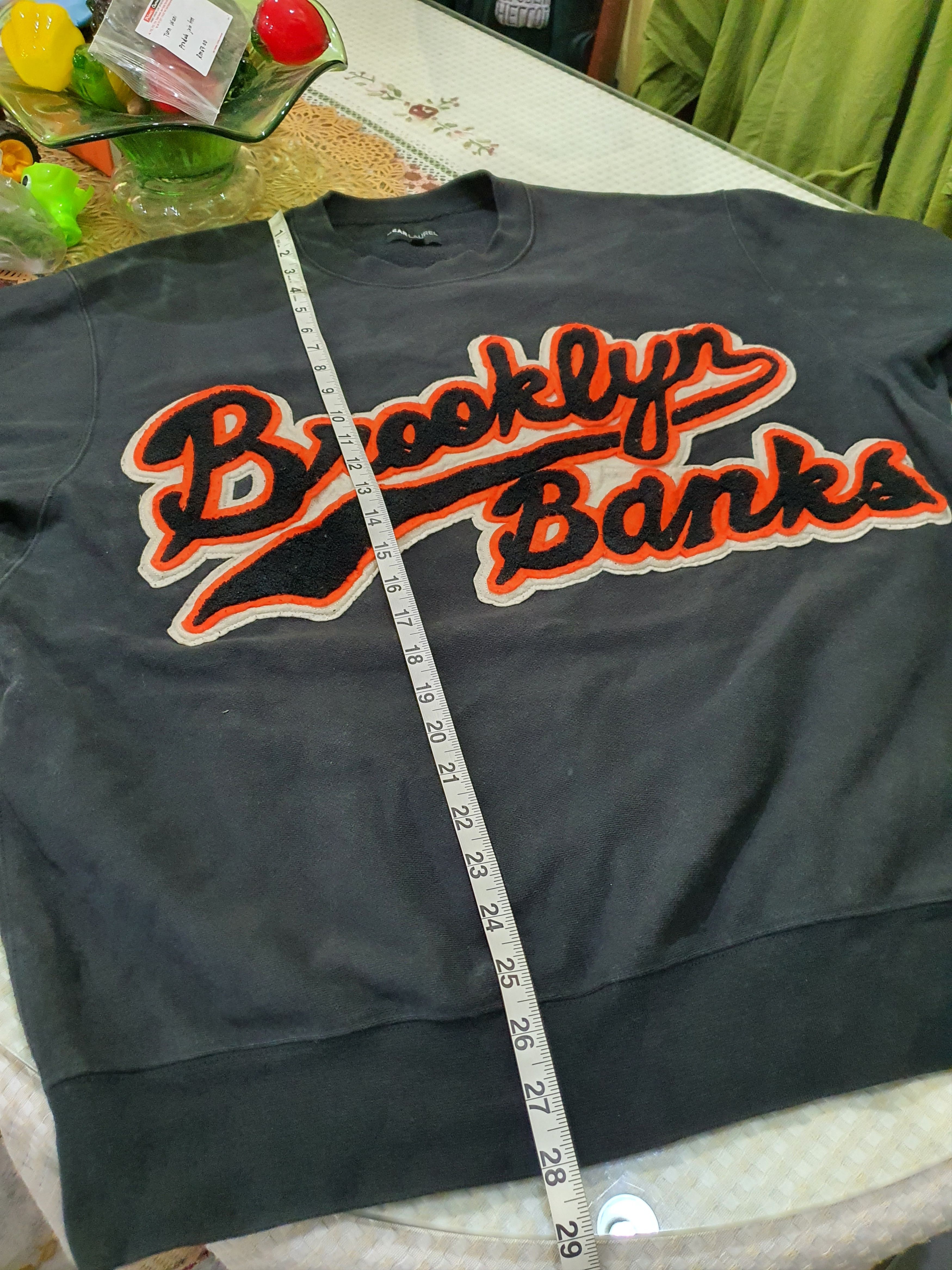 Japanese Brand Vintage Brooklyn Banks embroidered sweatshirt Size US L / EU 52-54 / 3 - 11 Thumbnail
