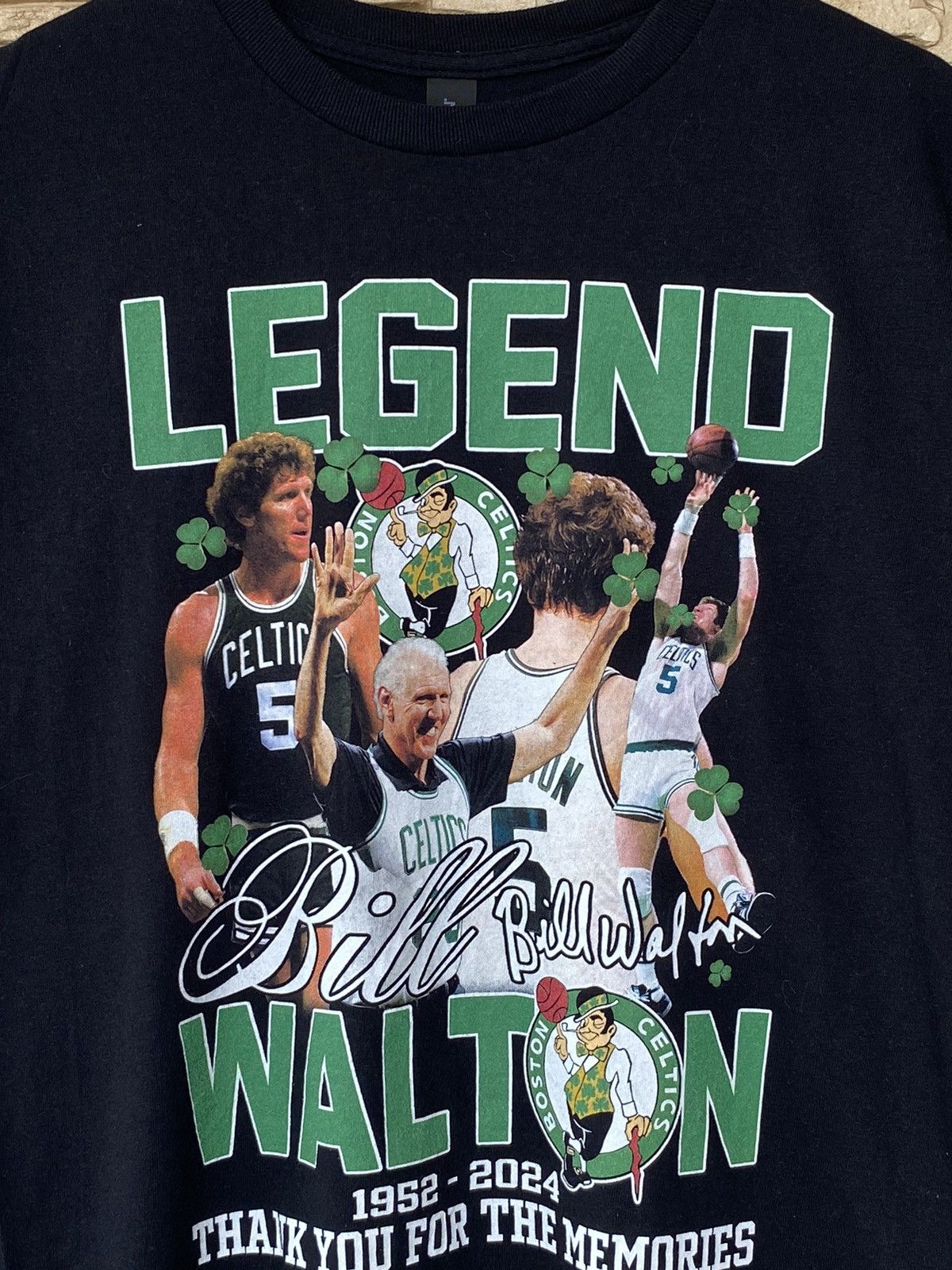 Other Legend Boston Celtics Bill Walton Tees Basketball Size US M / EU 48-50 / 2 - 4 Thumbnail