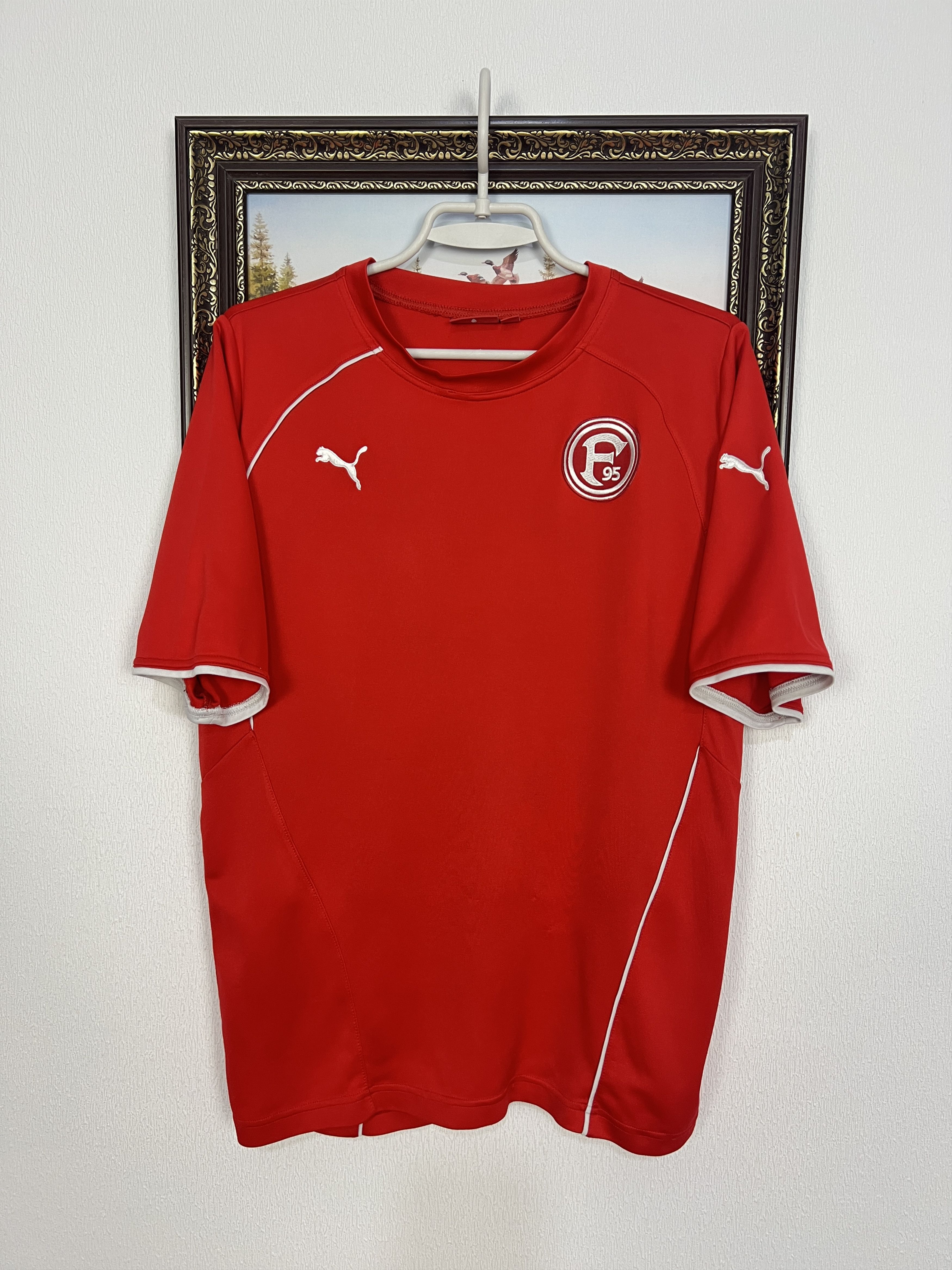 Puma Fortuna Dusseldorf Football Shirt Soccer Jersey Trikot Size US M / EU 48-50 / 2 - 1 Thumbnail