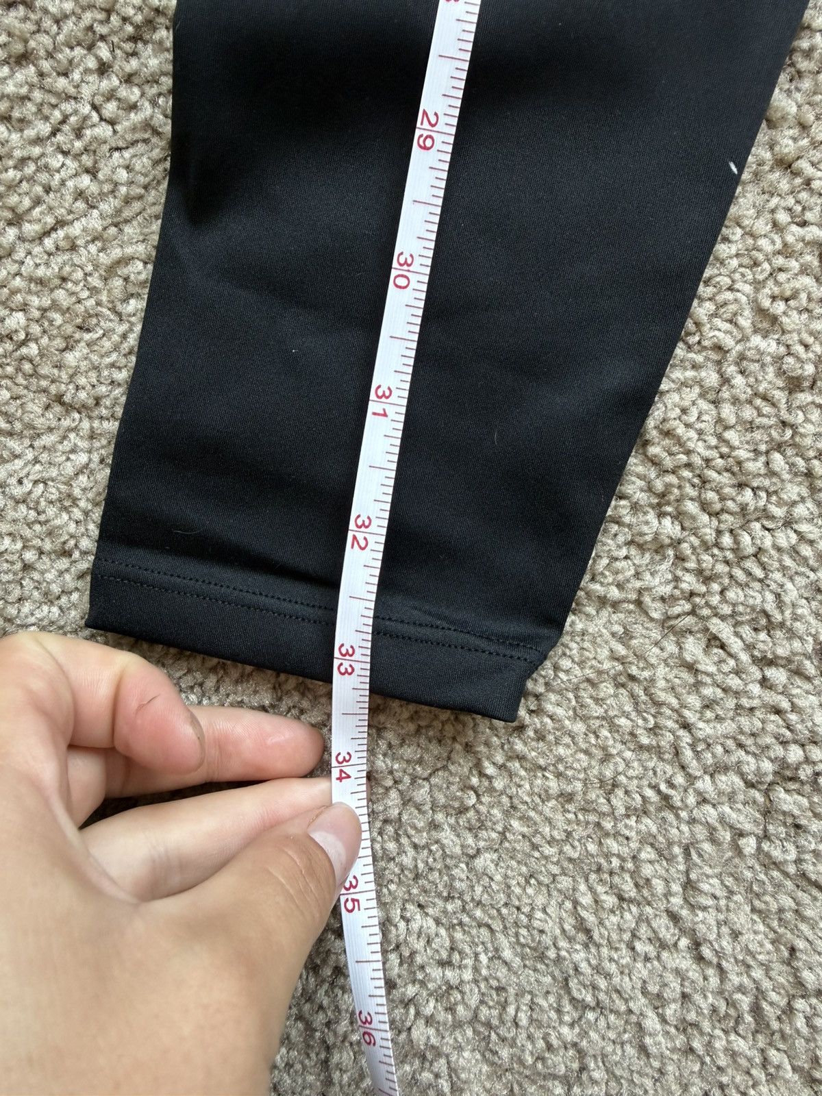 Lululemon Lululemon black leggings Size 33" - 3 Thumbnail