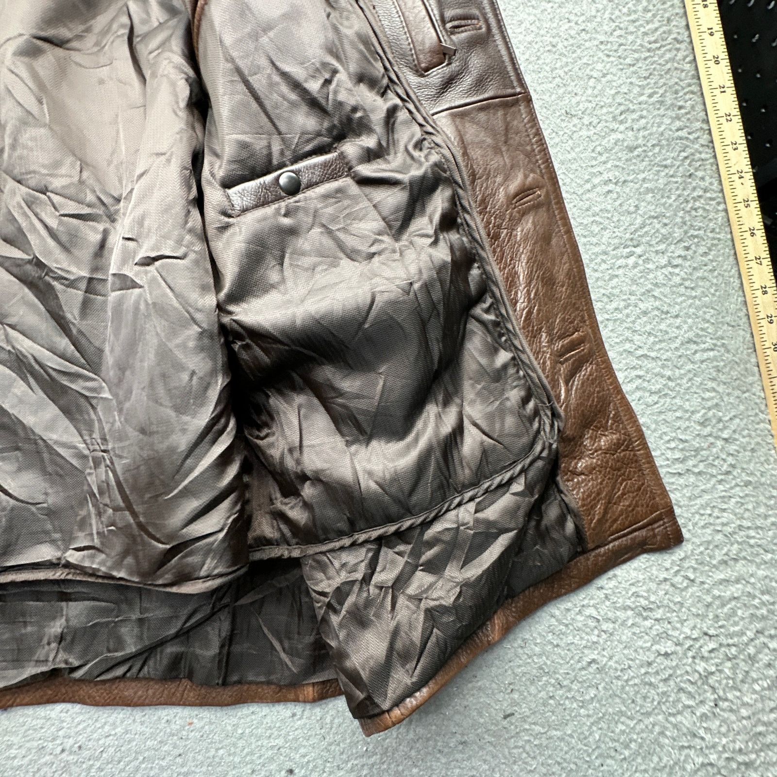 Wilsons Leather Wilsons Leather Thinsulate Coat Men XL Brown Removable Liner Size US XL / EU 56 / 4 - 11 Thumbnail