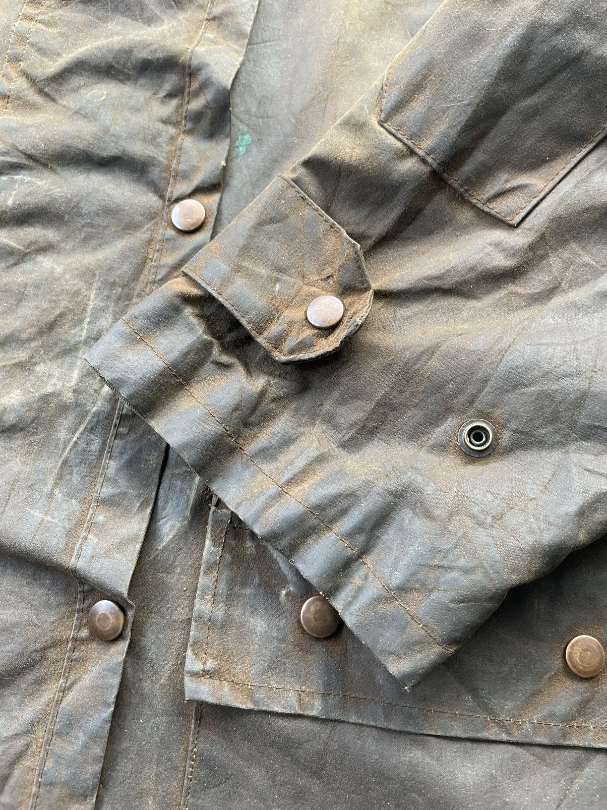 Vintage Vintage Unknown Military Wax Deck Jacket Size US L / EU 52-54 / 3 - 21 Thumbnail