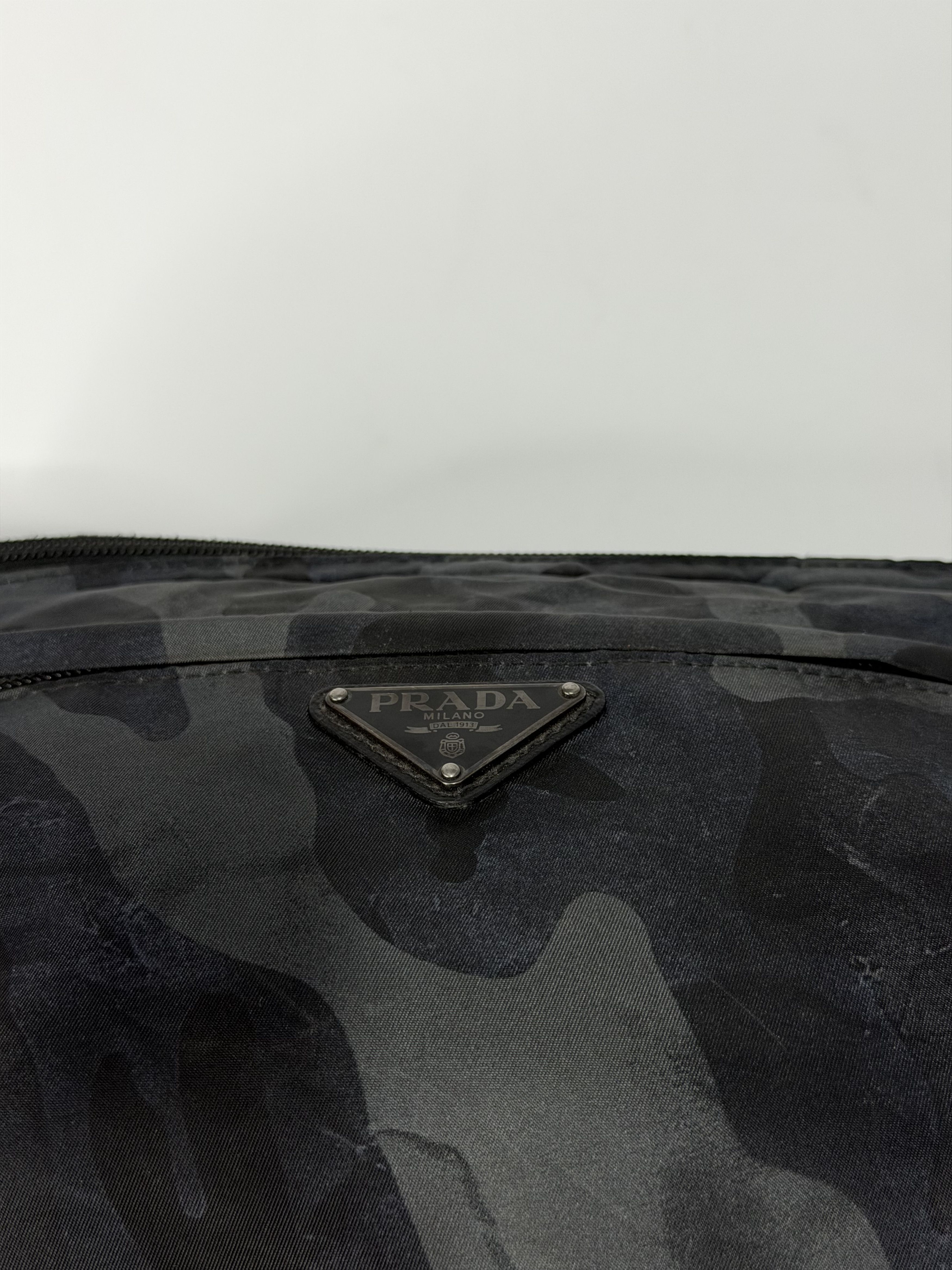 Prada PRADA Tessuto Nylon Camouflage Belt Bag Fumo Size ONE SIZE - 3 Thumbnail