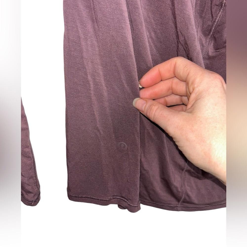 Lululemon lululemon athletica l Timeless Twist Mauve Long Sleeve Top 4 Size S / US 4 / IT 40 - 4 Thumbnail