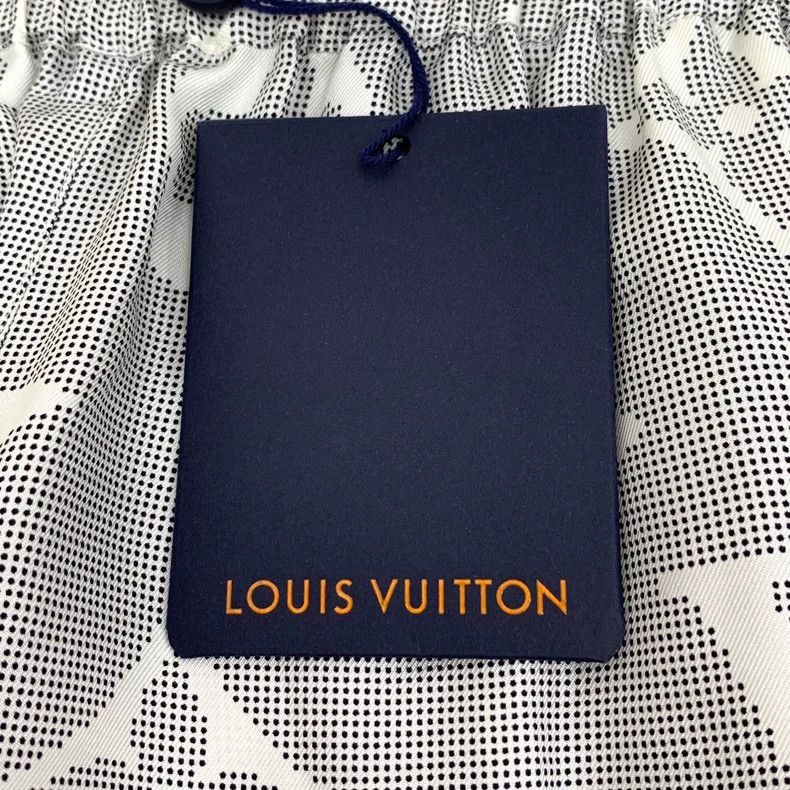 Louis Vuitton Louis Vuitton 23 grey logo print full print mulberry silk Size 33" - 6 Thumbnail