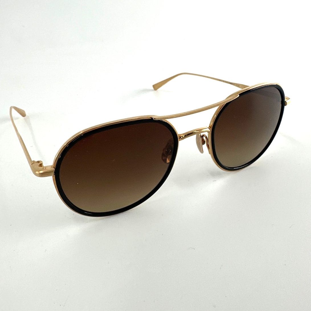 SALT. Optics Salt. Brushed Gold Black Polarized Desna Sunglasses Size ONE SIZE - 3 Thumbnail