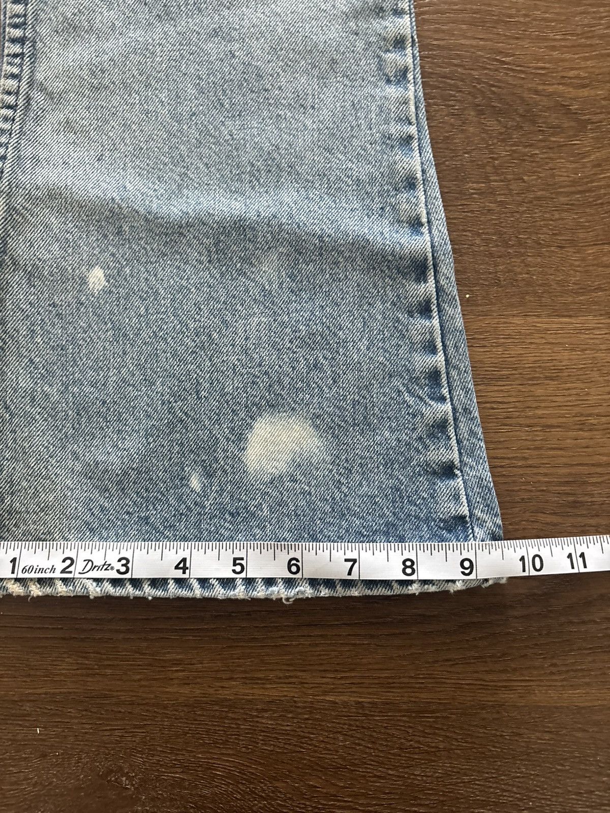 Levi's vintage thrashed repaired levis big e 517 boot cut Size US 28 / EU 44 - 7 Thumbnail