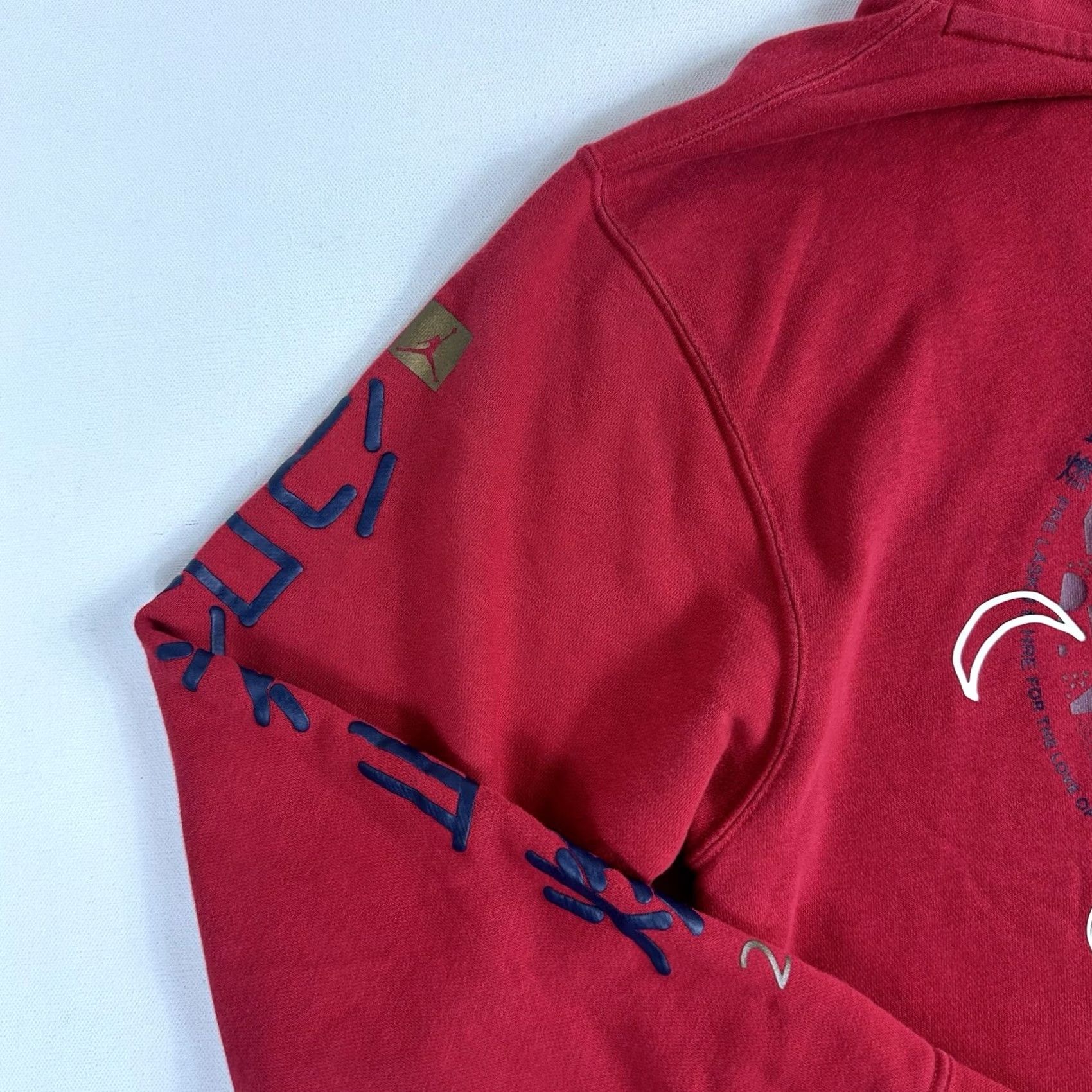Nike Nike Air Jordan Legacy Hoodie Sweatshirt Mens Small Red CJ9083-687 Size US S / EU 44-46 / 1 - 4 Thumbnail