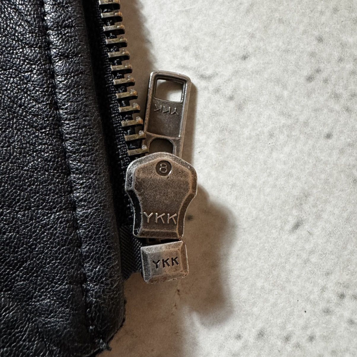 Helmut Lang archive lather jacket helmut lang opium playboy carti style Size L / US 10 / IT 46 - 12 Thumbnail
